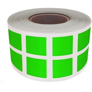 FLUORESCENT COLOR BARCODE STICKER